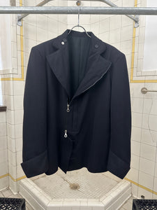 1990s Vexed Generation Double Breasted Corwool Suit Jacket - Size L