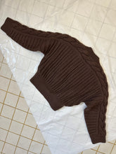 Load image into Gallery viewer, 1990s Issey Miyake x Plantation Cropped Heavy Gauge Sweater - Size M