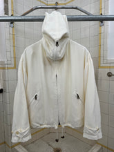Load image into Gallery viewer, 1990s Armani Cropped Fullzip Hooded Jacket - Size L