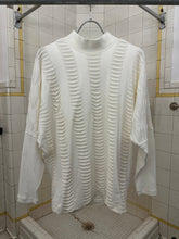 Load image into Gallery viewer, 1980s Issey Miyake Knit Cutout Shirt with Ribbed Sleeves - Size M