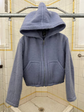 Load image into Gallery viewer, 1990s Claude Montana Cropped Lilac Woolen Hoodie - Size M