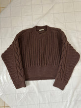 Load image into Gallery viewer, 1990s Issey Miyake x Plantation Cropped Heavy Gauge Sweater - Size M