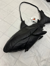 Load image into Gallery viewer, aw2015 Raeburn Black Leather Shark Bag - Size OS