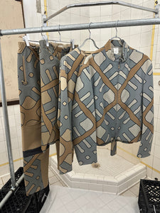 ss2001 Burberry Prorsum x Roberto Menichetti Modern Plaid Kilt Shorts - Size M