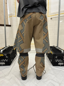 ss2001 Burberry Prorsum x Roberto Menichetti Modern Plaid Kilt Shorts - Size M