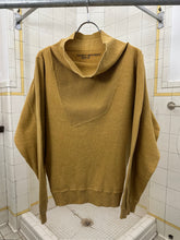 Load image into Gallery viewer, 1980s Issey Miyake Wide Turtleneck Sweatshirt with Ribbed Detailing - Size M