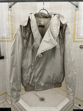 Load image into Gallery viewer, 1980s Armani Padded Double Breasted Bomber with Packable Hood - Size M