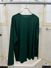 Load image into Gallery viewer, 1990s World Wide Web Sample Green Nylon Blend LS Tee - Size L