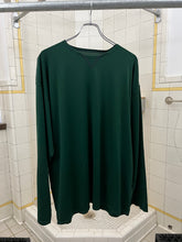 Load image into Gallery viewer, 1990s World Wide Web Sample Green Nylon Blend LS Tee - Size L