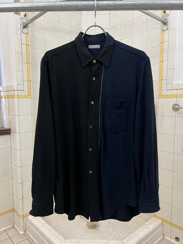 2000s CDGH Reconstructed Two Part Shirt - Size M