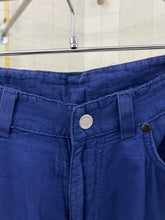 Load image into Gallery viewer, 1990s World Wide Web Sample Blue Object Dyed Pants - Size M