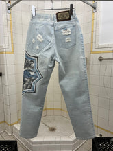 Load image into Gallery viewer, 1990s Armani Horse Applique Washed Denim  - Size XS
