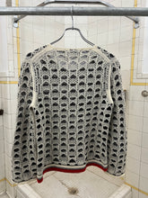 Load image into Gallery viewer, 2001 CDG Low Gauge Knitted Cutout Sweater - Size S