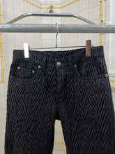 Load image into Gallery viewer, 1990s Dexter Wong Quilted Chevron 5 Pocket Pants - Size M