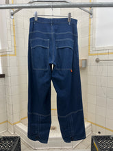 Load image into Gallery viewer, 1990s Mickey Brazil Blue Jeans with Cinch Hem Detail - Size M