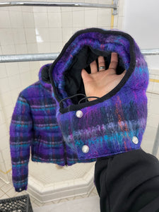 2014 Junya Watanabe Mohair Puffer Jacket with Removable Hood - Size S