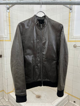 Load image into Gallery viewer, 2000s Kostas Murkudis Leather Racer Jacket - Size L