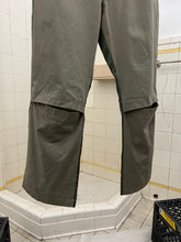 Load image into Gallery viewer, 1990s Ryuichiro Shimazaki Cotton Nylon Hybrid Trousers with Knee Vents - Size M
