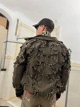 Load image into Gallery viewer, 2000s Griffin Blade-Cut Camo Bomber - Size M