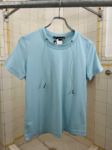 2000s Samsonite ‘Travel Wear’ Tee with Built in Glasses Cords - Size XS
