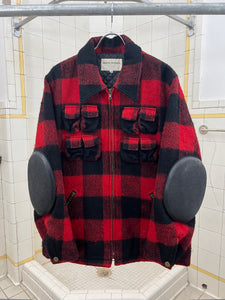 1998 General Research 37 Pocket Plaid Hunting Jacket - Size L