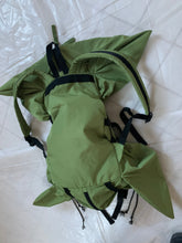 Load image into Gallery viewer, 2000s Final Home Alien Green Transformable Hiking Backpack - Size OS