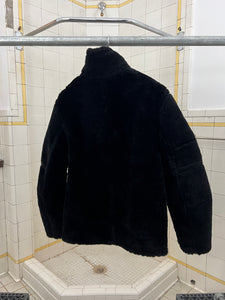 1990s Griffin Reversible Mouton Jacket - Size M