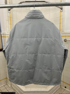 2000s Samsonite 'Travel Wear' Glacier Blue Puffer Jacket - Size XL
