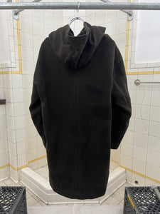 1990s Ryuichiro Shimazaki Brushed Camo Wool Modular Hooded Parka - Size M