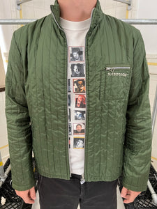 1990s Vintage Sabotage Quilted Nylon Jacket - Size M