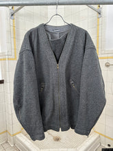 Load image into Gallery viewer, 1980s Issey Miyake Heavy Terry Moto Jacket with Dual Front Zip and Backzip - Size L