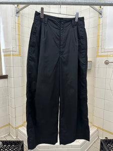 1980s Issey Miyake Pleated Wide Trousers - Size S