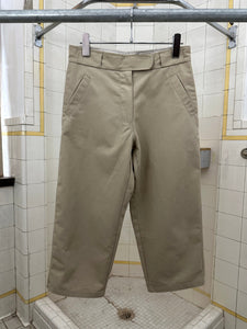 2000s Vintage YMC Beige 3/4 Pants - Size Women's 8