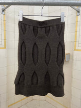 Load image into Gallery viewer, 1990s Issey Miyake Knit Skirt with Gathered Float Detail - Size XS