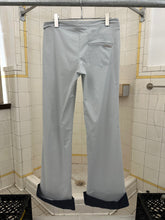 Load image into Gallery viewer, 1990s Vintage Sabotage Baby Blue Pants with Removable Velcro Denim Cuffs - Size S