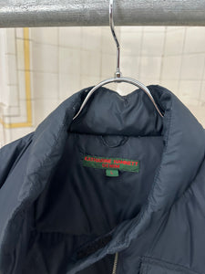 1990s Katharine Hamnett Oversized Padded Nylon Cargo Vest - Size OS