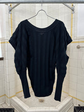 Load image into Gallery viewer, 1980s Issey Miyake Multi-Gauge V-Neck Sweater with Arm Cut Outs - Size M
