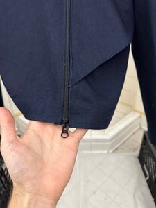 1990s Vexed Generation 'Pleatface' Jacket in Stretch Denim - Size L