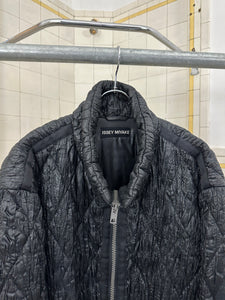 aw1993 Issey Miyake Massive Black Quilted Puffer Jacket - Size M
