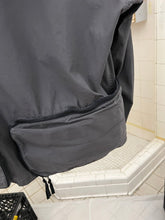 Load image into Gallery viewer, 2000s Jipijapa Grey Hooded Jacket with Massive Zipper Cargo Pocket Hems - Size M