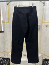 Load image into Gallery viewer, 2000s Vintage YMC Black Work Trousers with Articulated Knee Slits - Size S
