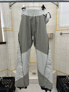 2000s Vintage Dockers Snow Pants with Velcro Wasitbag and Zippered Side Seams - Size M