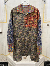 Load image into Gallery viewer, aw1993 Issey Miyake Woven Floral Jacquard Chore Jacket - Size L