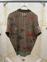Load image into Gallery viewer, 1980s Issey Miyake Jacquard Knit Polo Shirt - Size M