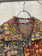 Load image into Gallery viewer, aw1993 Issey Miyake Woven Floral Jacquard Chore Jacket - Size L
