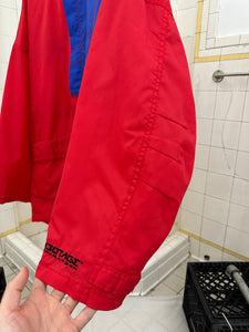 1990s Vintage Sabotage Windbreaker with Mesh Lining and Packable Hood - Size L
