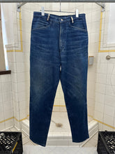 Load image into Gallery viewer, 1980s Claude Montana Denim Pants with Metal Beltloops - Size M
