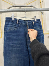 Load image into Gallery viewer, 1980s Claude Montana Denim Pants with Metal Beltloops - Size M