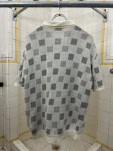Load image into Gallery viewer, 1980s Issey Miyake Jacquard Checker Knit Polo Shirt - Size M