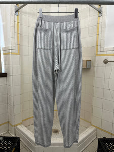 1980s Issey Miyake Striped Knit Sweatpants - Size M